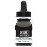 Liquitex 4260333 Professionele acrylverf vloeibaar - inkt, 30 ml, hoge pigmentatie - natuurlijke Umbra transparant