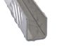 Stappenneus, geanodiseerd aluminium, kleurloos, 20 x 17,5 – 2 m.