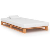 VidaXL Bedframe Bruin Massief Grenenhout 90x200 cm