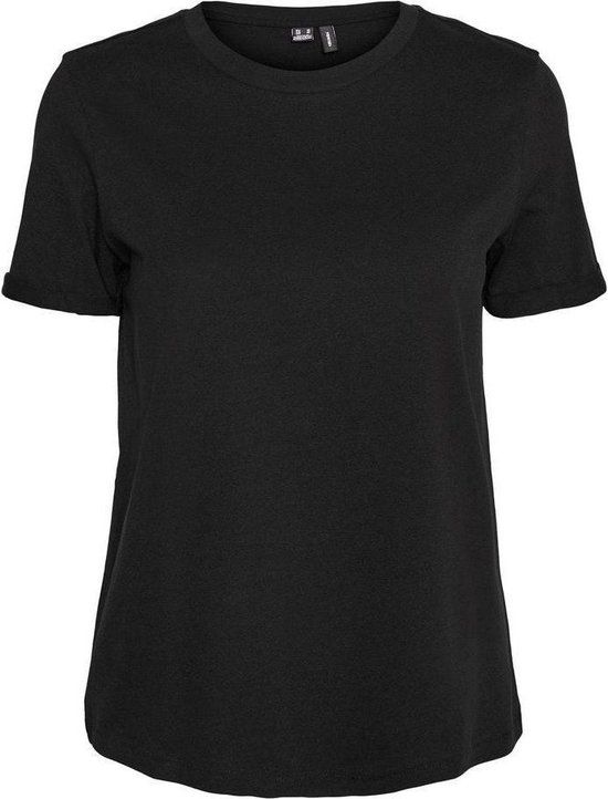 Vero Moda VMPAULA T-shirt - Black - Women's Size S