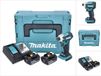 Makita 18V ACCU-slagmoersleutel, 2x accu 5,0 Ah LXT, lader DTD172RTJ