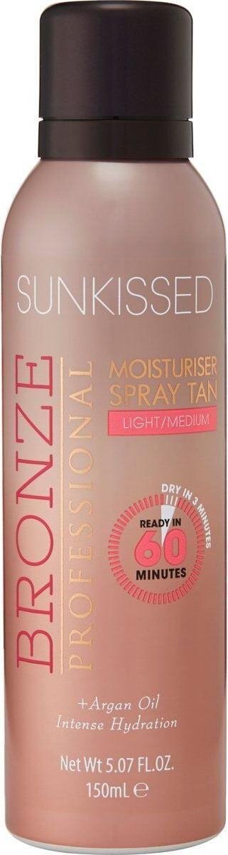 Sun Kissed Sunkissed BP Moisturiser Spray Tan 150ml - Light/Medium