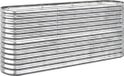 vidaXL Plantenbak - 152x40x68 cm - Gegalvaniseerd Staal - Zilverkleurig