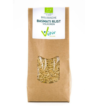 Vitiv Basmati rijst volkoren 500 G