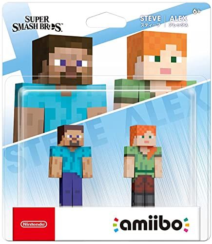 Nintendo amiibo - Steve + Alex 2-pack - Super Smash Bros. Series
