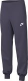 Nike Sportswear Club Fleece precies passende broek met hoge tailleband voor oudere kinderen (meisjes), Dark Raisin/Dark Raisin/White, FD2921-573, S