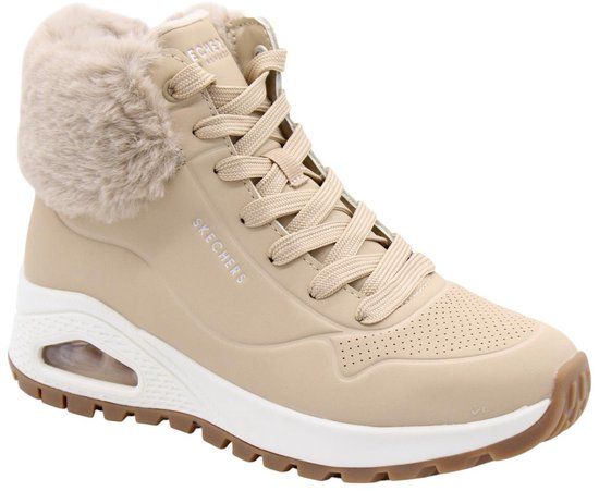 Skechers Uno Rugged Fall Air Dames Sneakers Wit