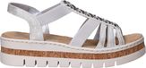 Rieker Sandalen Dames Zilver Maat 37