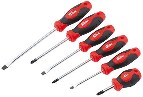 Draper Redline 68013 Soft Grip Schroevendraaier Set (6-delig)