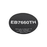 Makita 808X24-2 modelnr.-etiket voor EB7660TH rugzakblazer