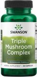 Swanson Triple Mushroom Complex - 60 Capsules