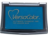 Tsukineko Versacolor Pigment Ink Pad - Lagoon Blue