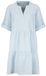 Fresh Made Volant Jurk Dames Mini-jurk - blauw/wit - M