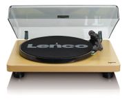 Lenco L-30WD Houten Draaitafel met Riem Aandrijving en USB