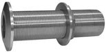 Groco Long Stainless Steel Thru-hull Fitting Silver 1-1/2´´