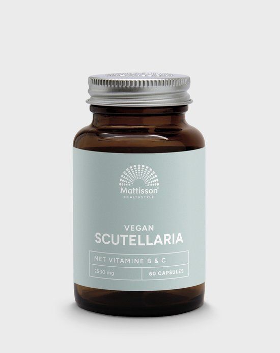 Mattisson - Scutellaria Extract 2500mg - Glidkruid - Met Vitamine B, C & Curcumine - 60 Capsules