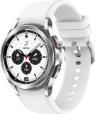 Samsung Galaxy Watch4 Classic (42mm, Zilver) - Smartwatch - Zilverkleurig