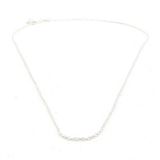 Imotionals Ketting Anker Zilver 60 cm