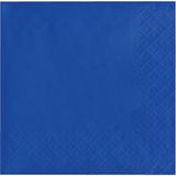 Creative Converting 573147B 50 Count Touch of Color Drankservetten, 3-laags, kobalt