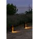 Marset Lab B35 Borne de Jardin Graphite Grey/Rust Texture - Métal