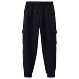 Mango Kids cargobroek - zwart