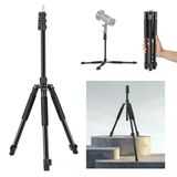 NEEWER Fotografie Light Stand, 1.5-6.4ft/47-195cm Aluminium Omkeerbaar Studio Verlichting Statief, Draagbare Telefoon Video Stand w/1/4 inch Schroef voor Strobe Light Camera Softbox, 6,6 lb/3 kg