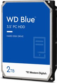 Western Digital WD Blue 2TB 3.5" SATA Hard Drive - 5400 RPM - 64MB Cache