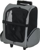 PawHut Dierendraagtas - Stof - 42x25x55cm - Grijs