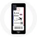 Maniacase Etui voor Samsung Galaxy A71 Vliegtuigticket Londen