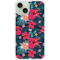 Apple Siliconen hoesje compatibel met iPhone 15 Hibiscus Fuchsia