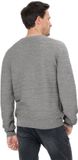 KEY LARGO Bern trui voor heren, rond, zilver (1107), M