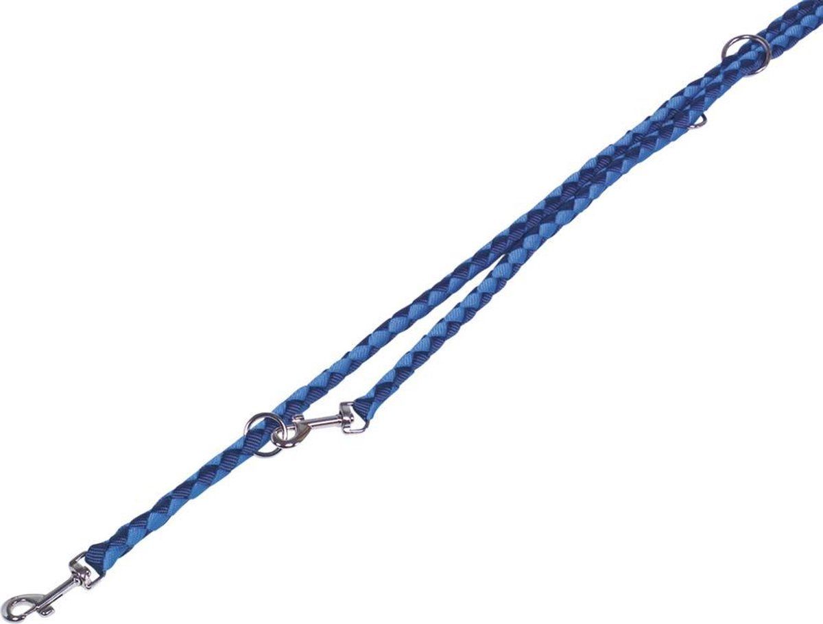 Nobby trainingslijn corda lichtblauw 200 cm x 1,8 cm