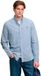Superdry Preppy Oxford Overhemd Relaxed Fit Heren Lange Mouwen Azuurblauw Mini Streep M