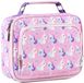 Étui grand format - 54 boucles pour stylos & 2 poches plaquées - Violet/Rose