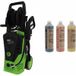 eziclean® Hydroforce 165 + lot de 3 solutions nettoyantes pack nettoyeur haute pression