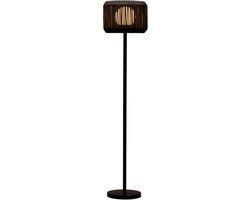 Pauleen Sunshine Elegance Solar Vloerlamp - Polyrotan - Zwart
