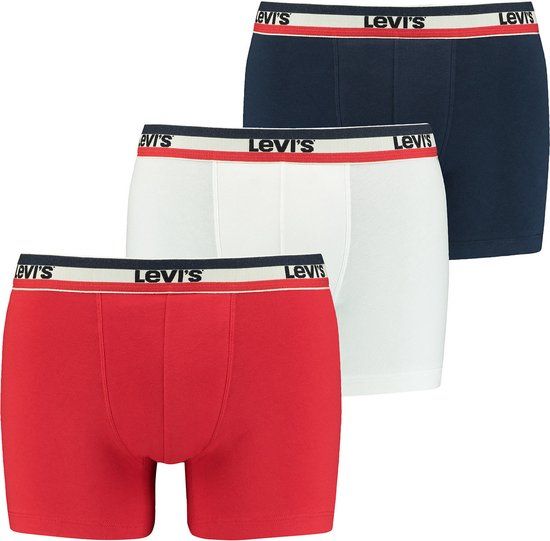 Levi's Sportswear Logo Boxershorts 3-Pack - Men - Multi - Size M