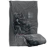 Vampire Diaries Be Yourself superzachte knuffeldeken met zijdeachtig gevoel, 91 x 147 cm