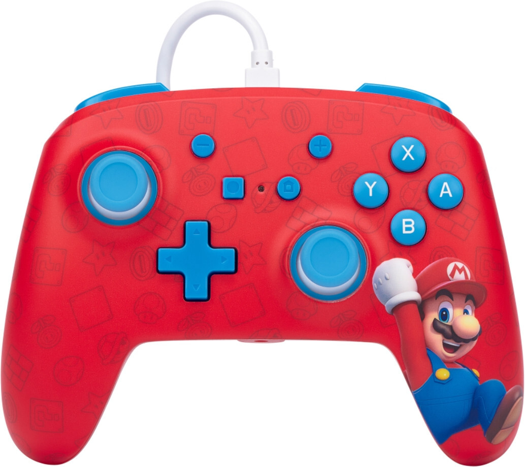 PowerA Enhanced Wired Controller - Nintendo Switch - Woo-hoo! Mario