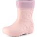 Ladeheid Bottes de pluie enfant - Bottes en caoutchouc thermo ultra légères - EVA - LA-CA-PandaWinter - Rose poudré - 24/25