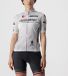 Castelli Giro d'Italia COMPETIZIONE W JERSEY BIANCO Maillot de cyclisme Manches Courtes Blanc Femme M