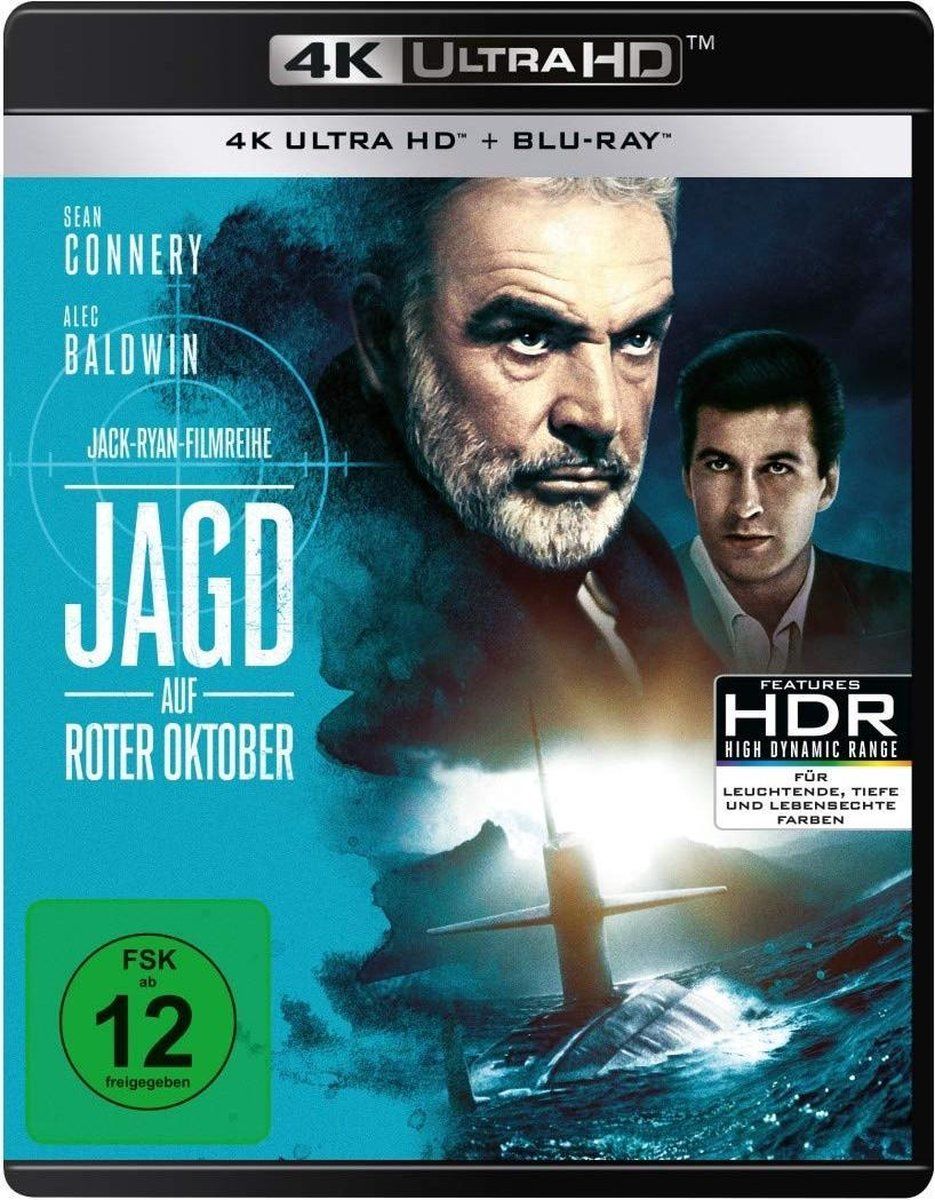 Jagd Hunt For Red October (1989) (Ultra HD Blu-ray & Blu-ray)