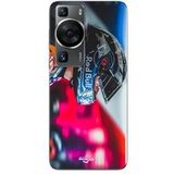 Maniacase Beschermhoes Huawei P60 MIGUEL OLIVEIRA MOTO GP FOND SOMBRE