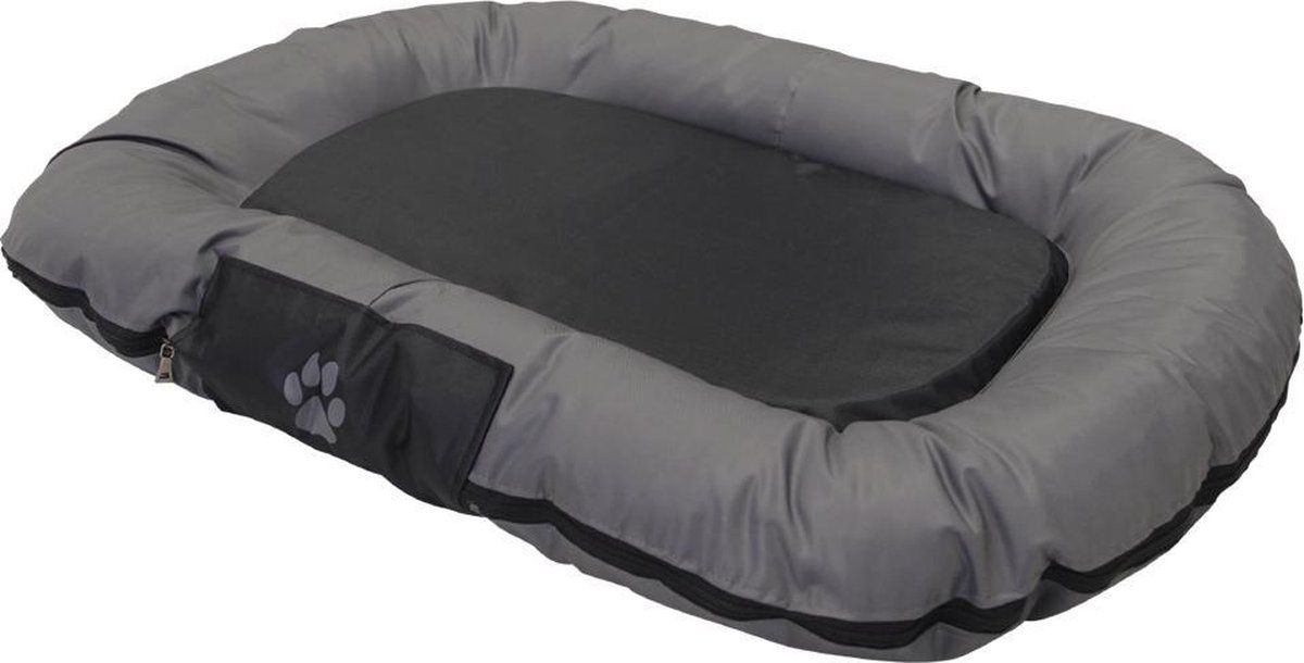 Nobby Kussen Classic "RENO" zwart L x B x H: 80 x 58 x 10 cm