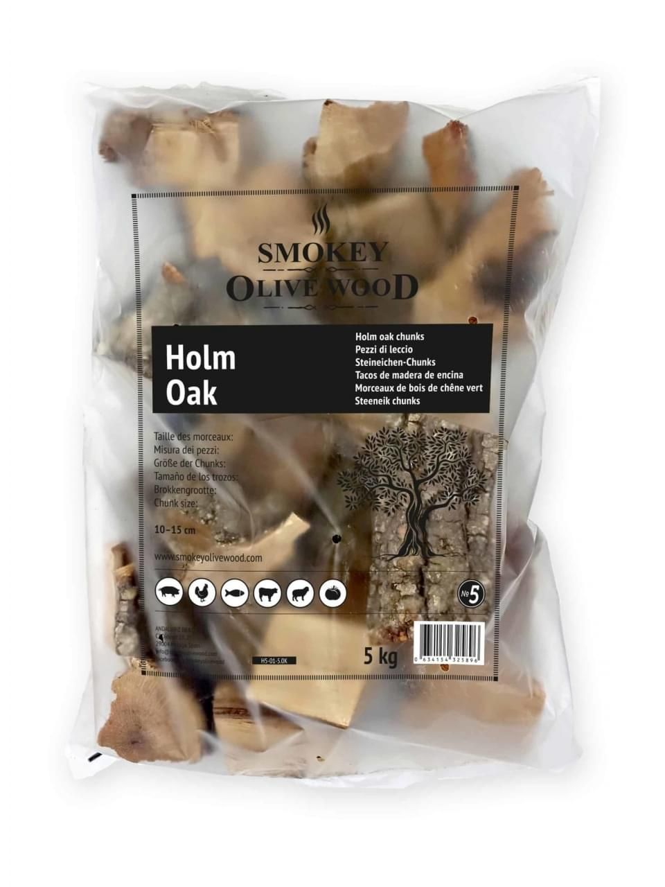 Smokey Olive Wood I Rookchunks I Steeneik I 1,5KG