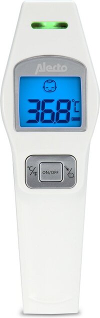 Alecto BC-37 - Digitale Voorhoofd Thermometer - Contactloos - Wit
