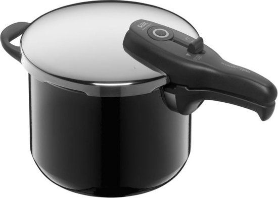 WMF 21.2030.4104 niet-elektrische snelkookpan 6,5 l Zwart