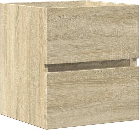 vidaXL Wastafelkast Sonoma Eiken 41x38,5x45 cm