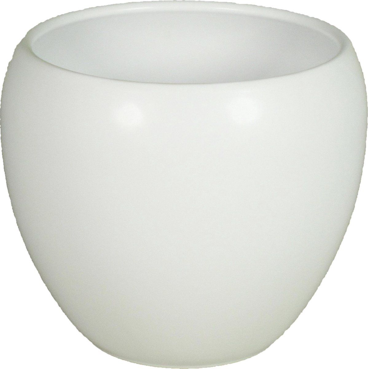 Floran Bloempot mat wit keramiek H11.5 x D14 cm