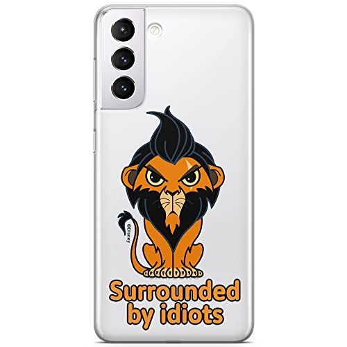 ERT GROUP mobiele telefoonhoesje voor Samsung S21 - Disney Scar 001